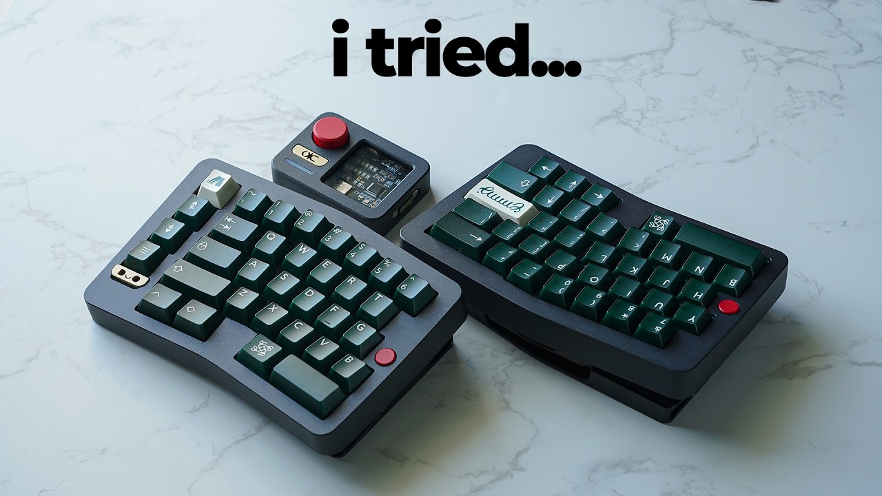 Are Split Keyboard's Actually Good? | QK Duo