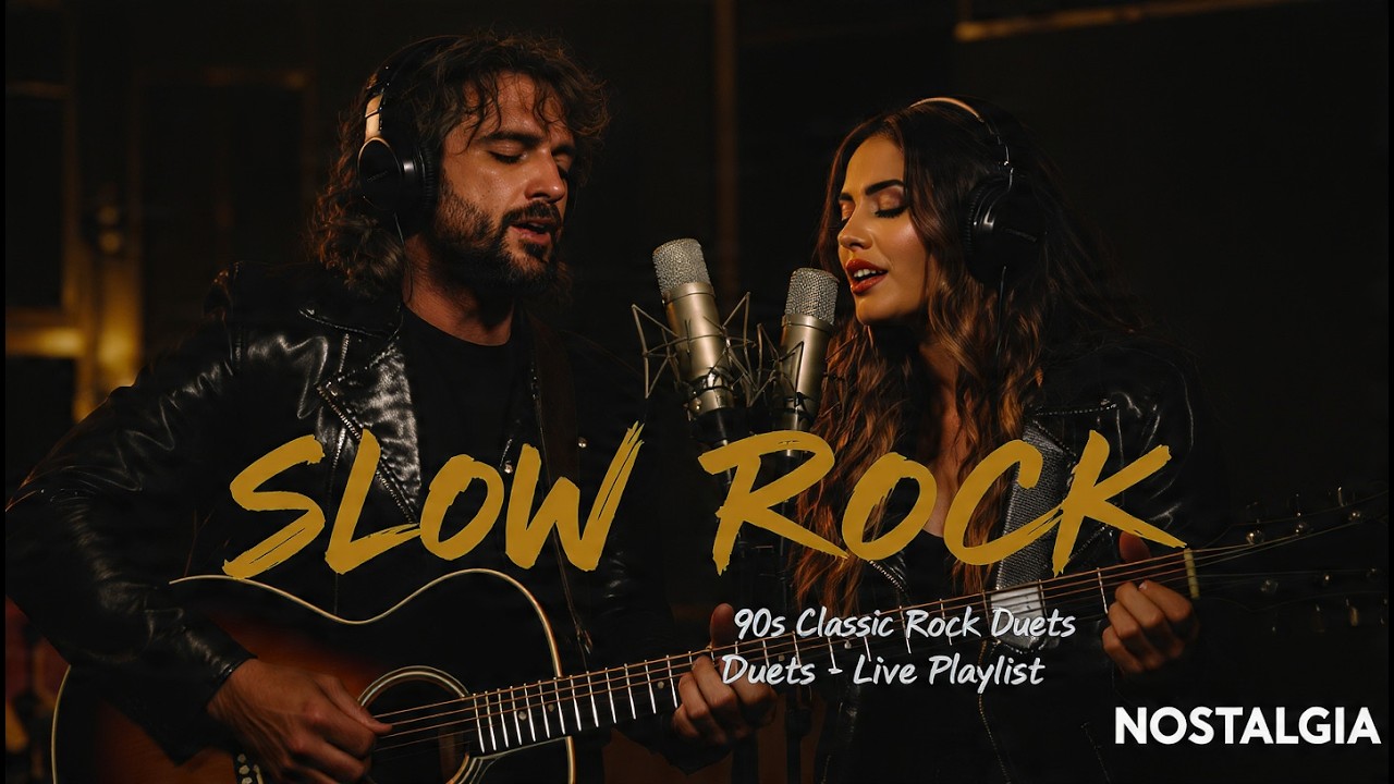 🎸 Live Slow Rock Healing Music – Emotional Rock for Stress Relief & Relaxation