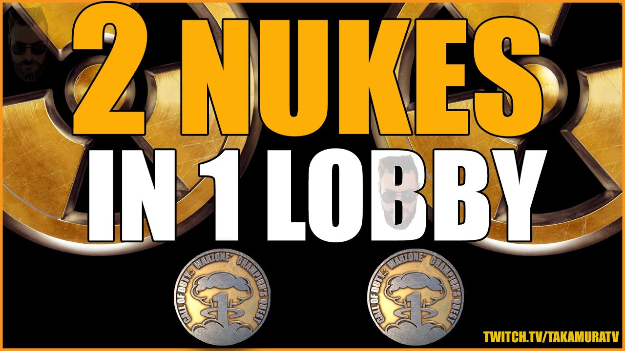 2 NUKES IN 1 LOBBY? CALL OF DUTY WARZONE WITH TAKAMURA #NUKE