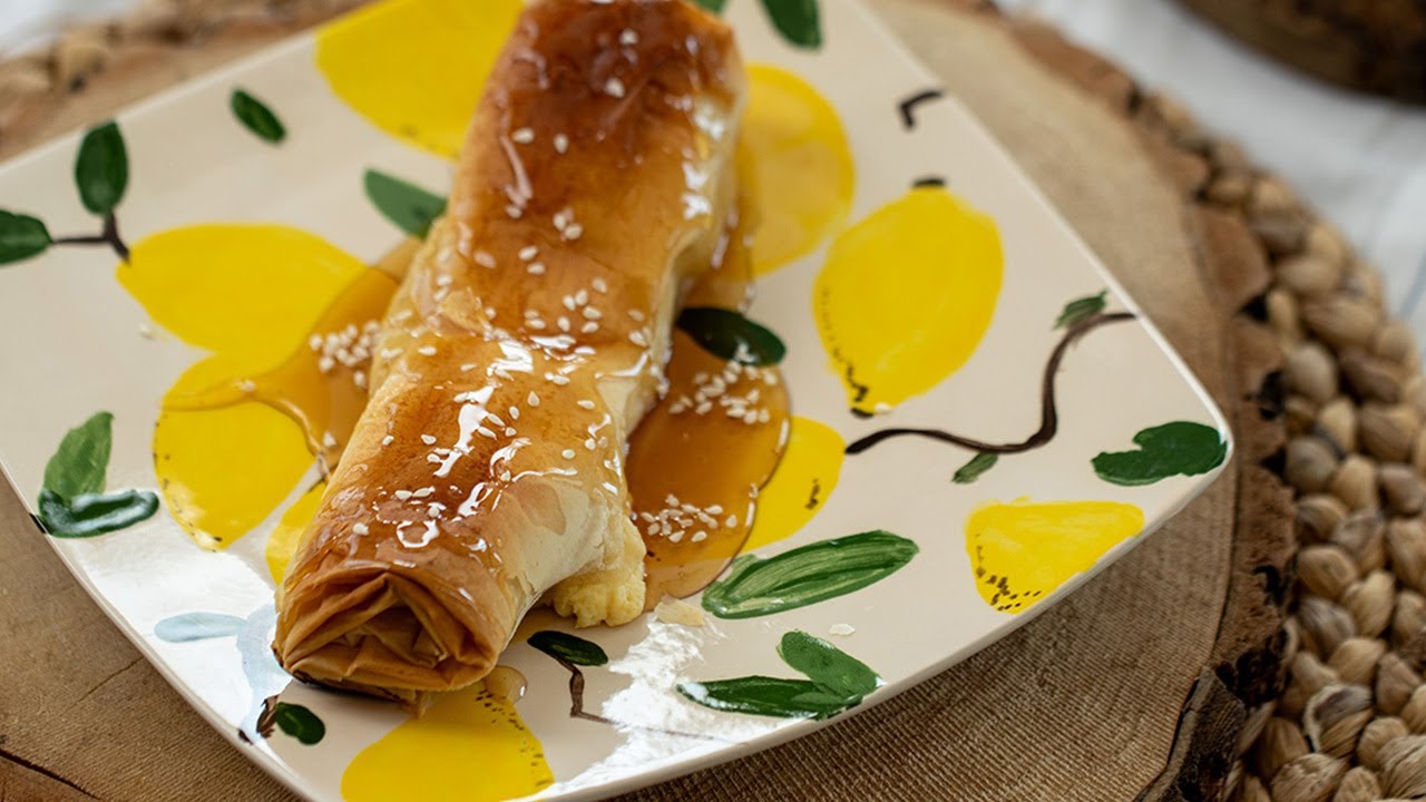 Irresistible Feta Phyllo Parcels with Honey 🍯 Easy Greek Appetizer Everyone Will Love!