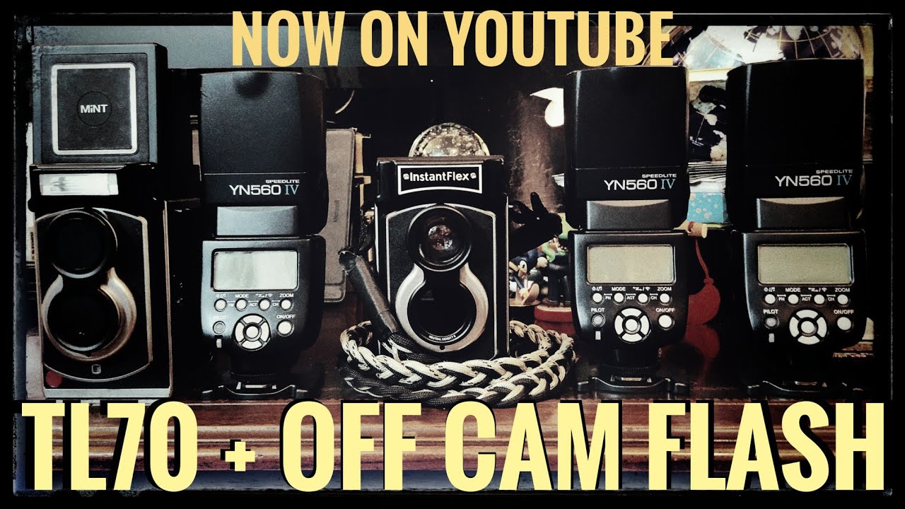 TL70: Using off camera flash, studio setup