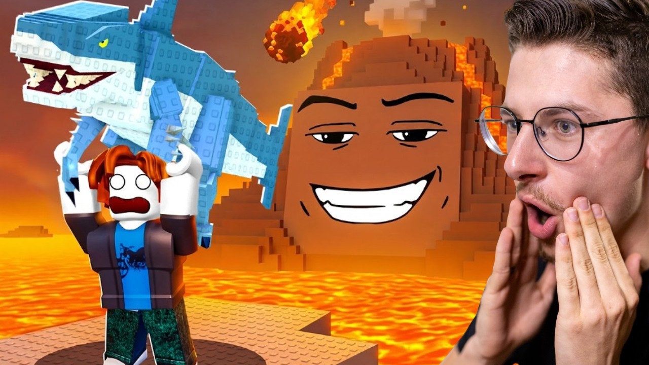 DINO ADMIN ABUSE | SURVIVE LAVA FOR BRAINROTS