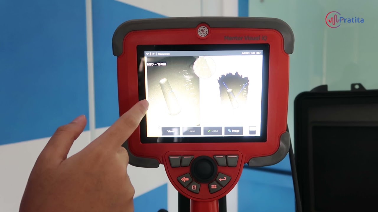 Waygate Technologies | Everest Mentor Visual iQ VideoProbe™ | How to 3D Measure