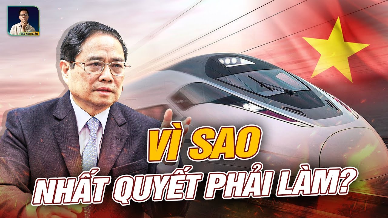 ĐƯỜNG SẮT CAO TỐC BẮC - NAM, DỰ ÁN LỚN NHẤT TỪ TRƯỚC ĐẾN NAY CỦA VIỆT NAM