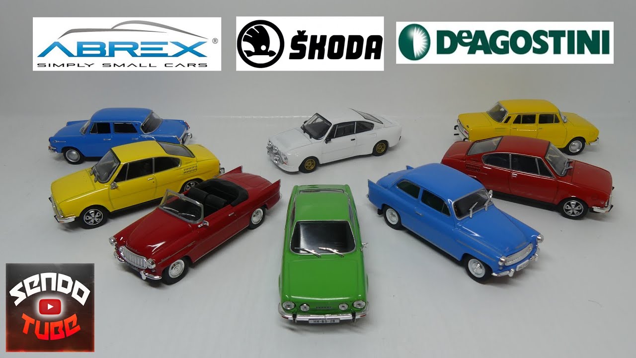 Skoda - Abrex / DeAgostini - 1/43 - презентация