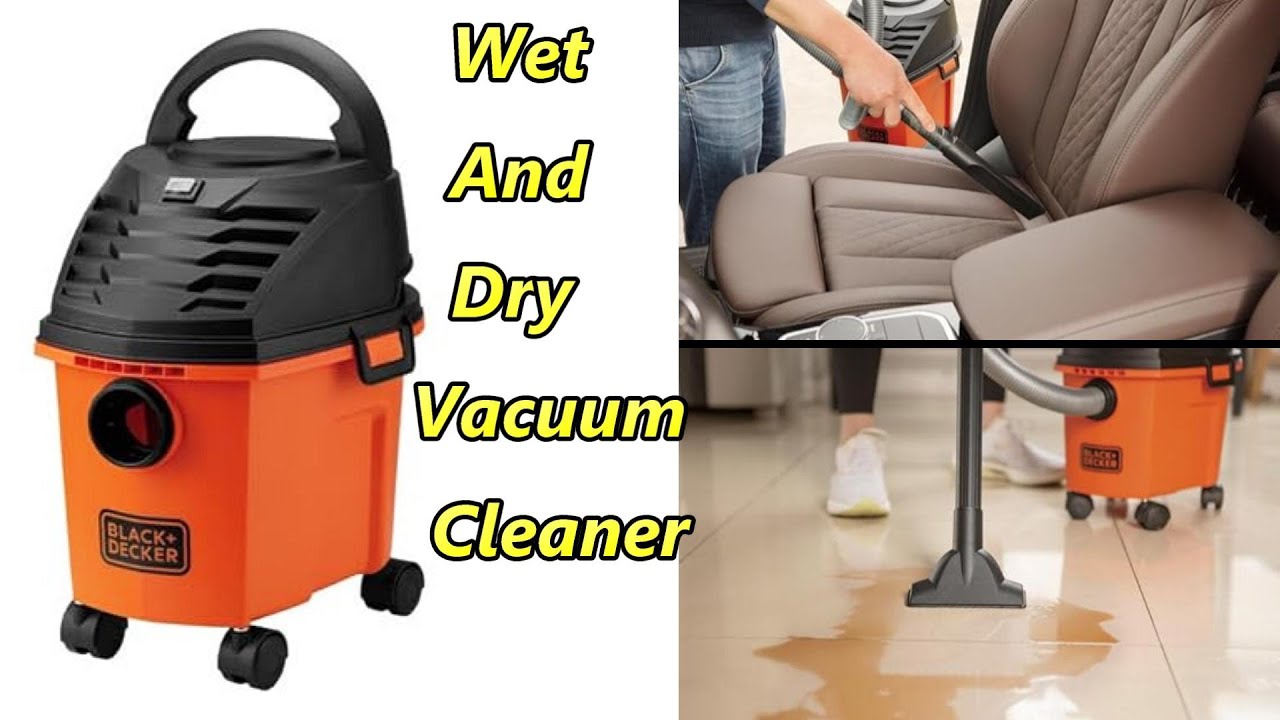 Black and Decker 1000w Wet and Dry Vacuum Cleaner