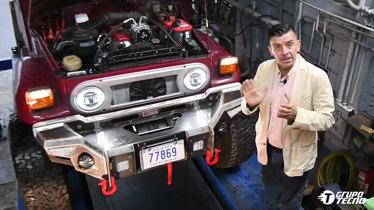 Mejoras en suspensión a Toyota Land Cruiser 1978