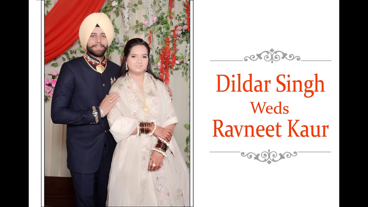 Wedding ceremony Dildar Singh Weds Ravneet Kaur