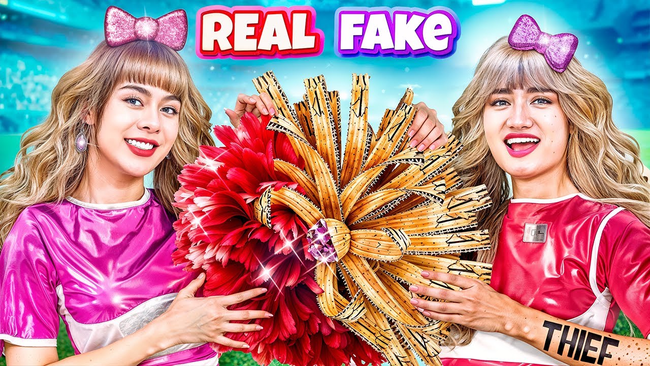 Animadora Real Vs Animadora Falsa En La Escuela!
