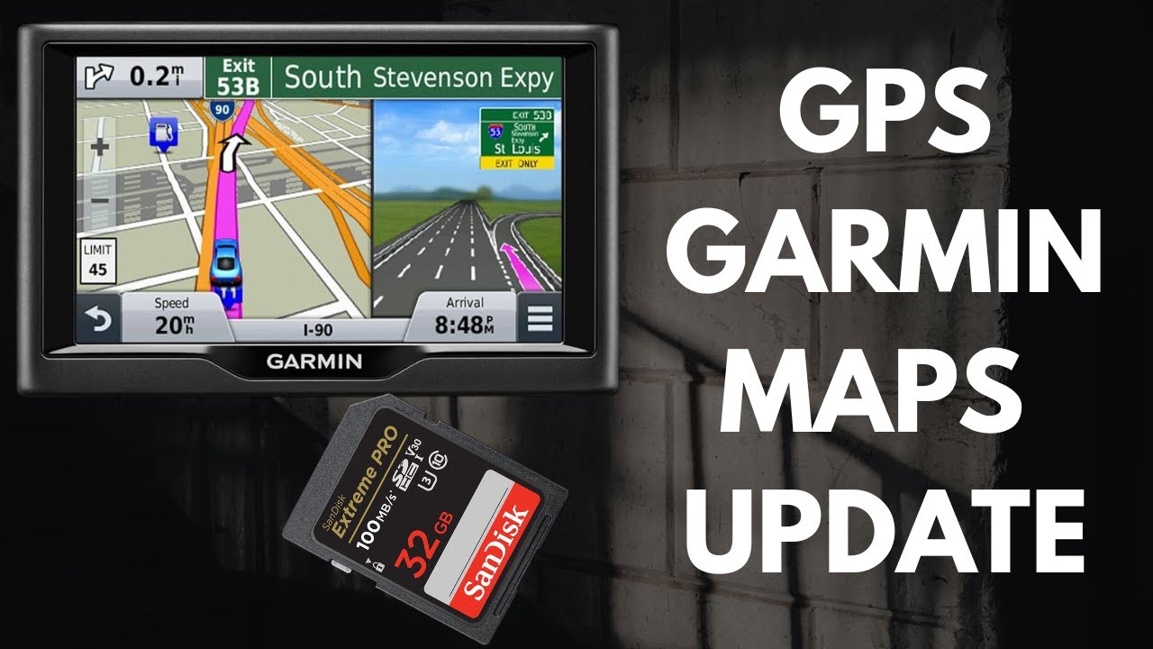 How to update MAPS & SOFTWARE on a Garmin GPS #garmin