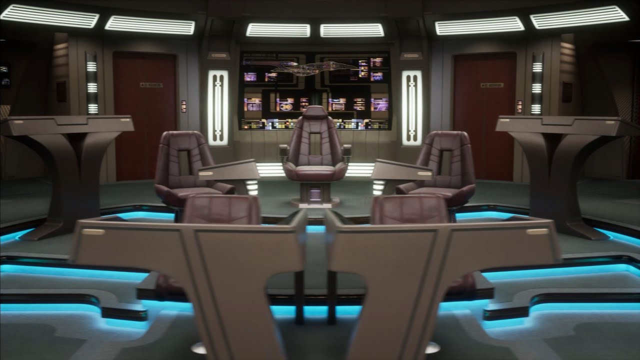 U.S.S. Enterprise-E Main Bridge (Star Trek: First Contact)