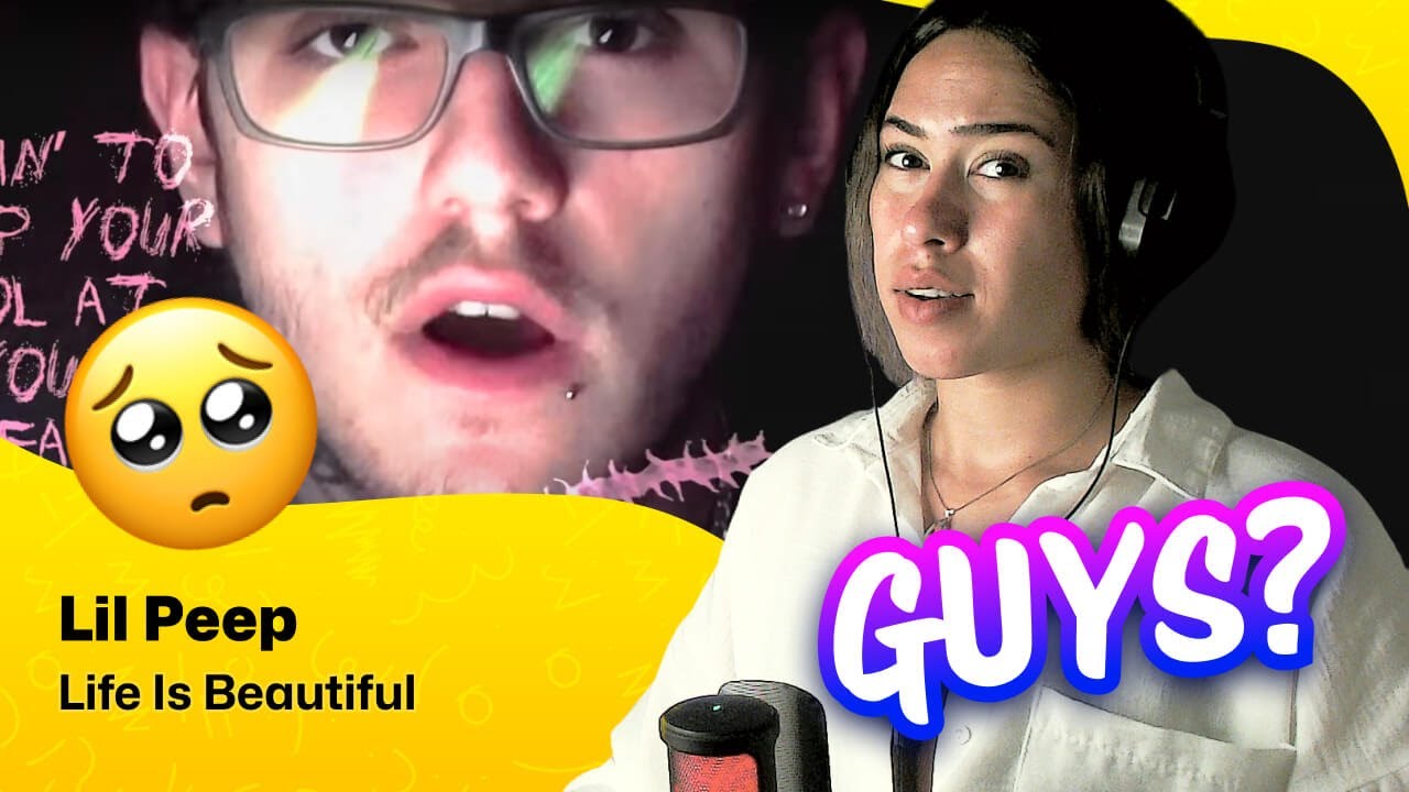 Reaction ▷  Lil Peep - Life Is Beautiful
