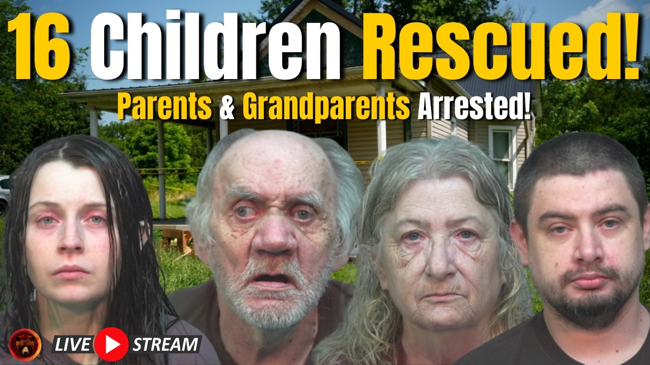 16 Children Rescued from Filthy Ohio House of Horrors! 4 Family Members Arrested!