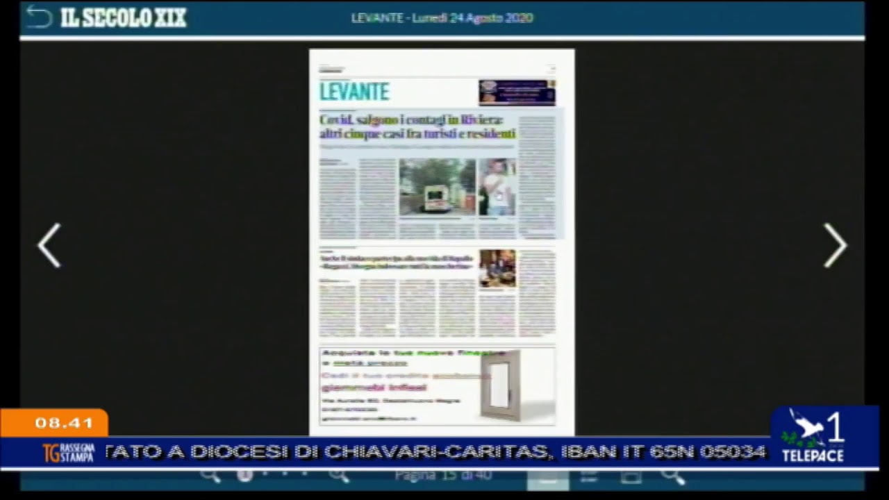 Live stream di Teleradiopace TV
