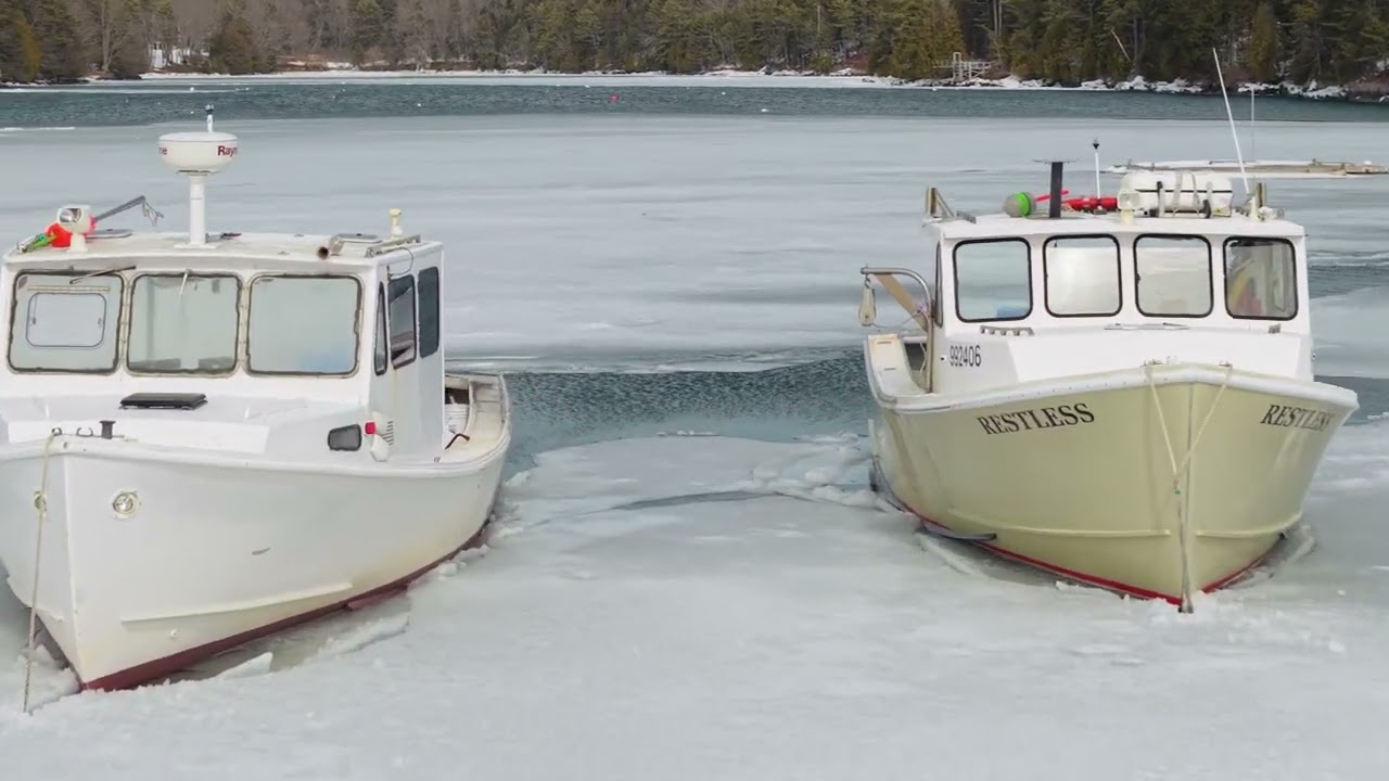 Frozen Boats Nearly Free