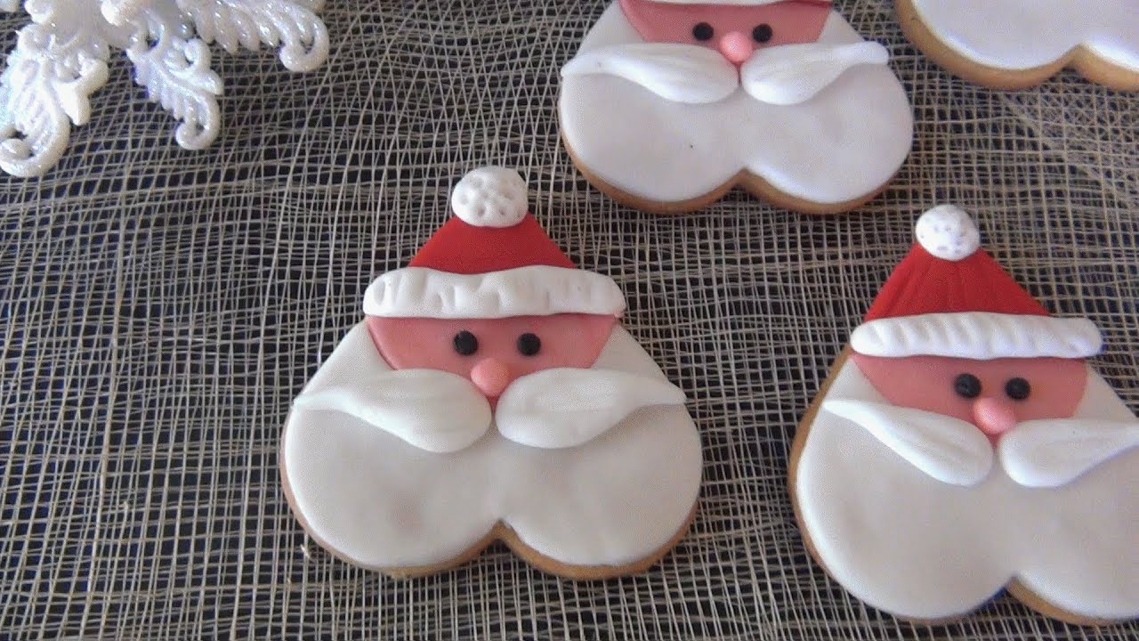Biscotti Babbo Natale,ricetta facile e veloce