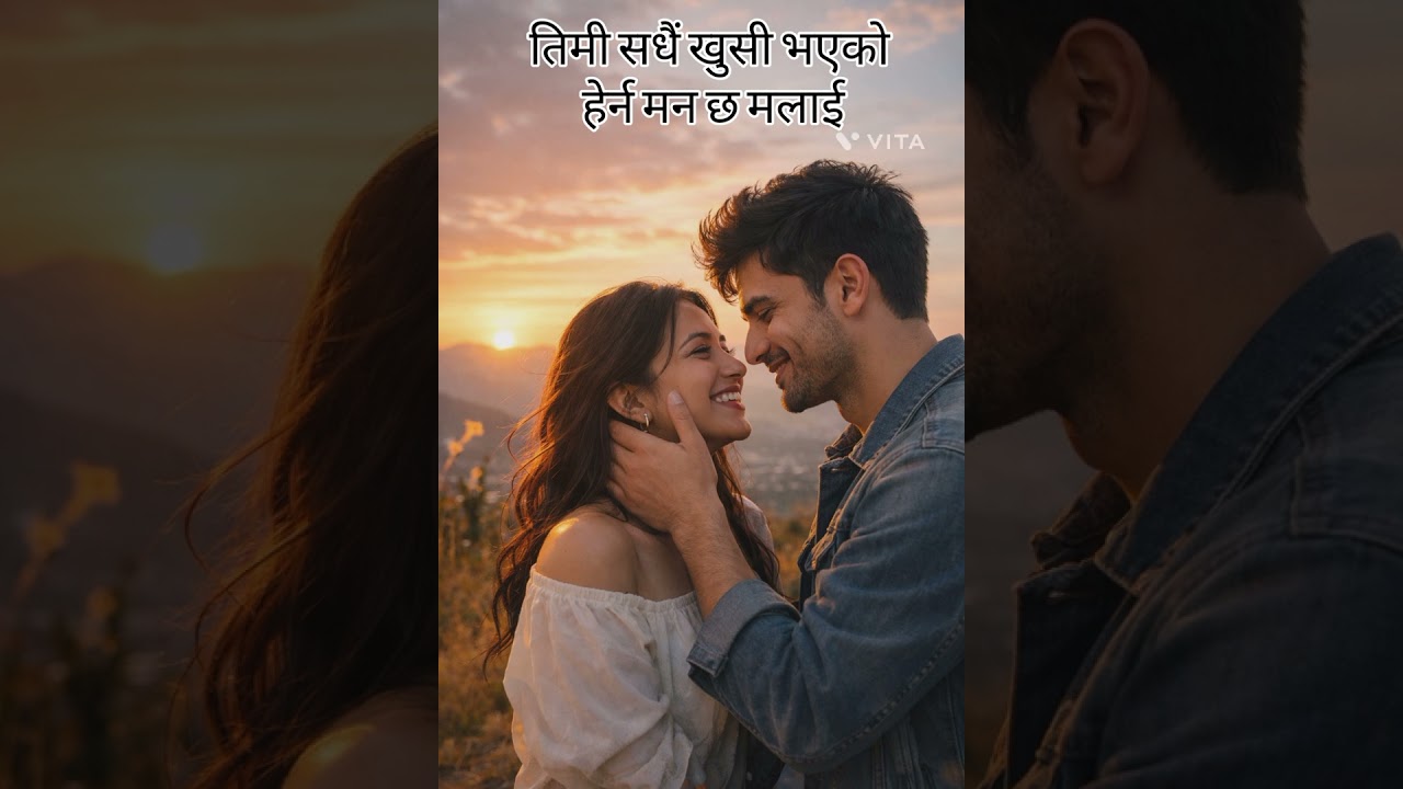 तिमी सधैं खुसी भएको हेर्न मन छ मलाई