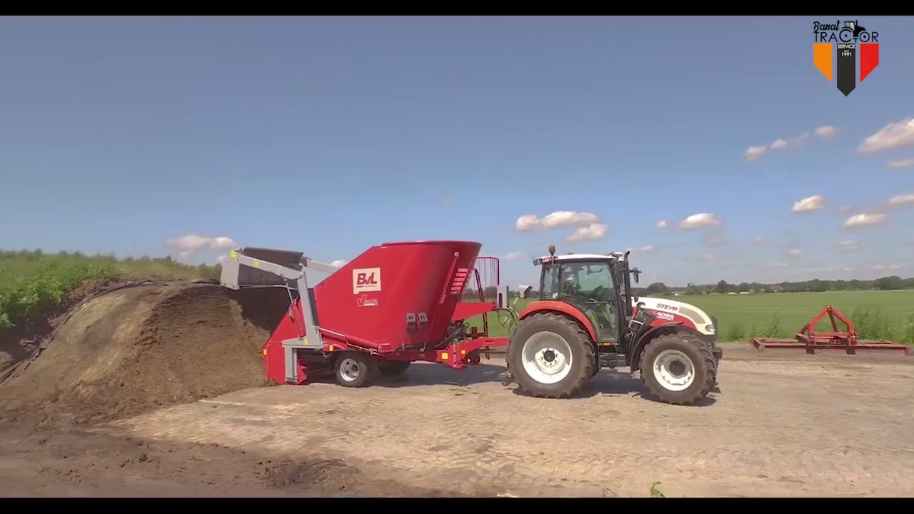 Remorca Tehnologica cu autoincarcare si freza de taiere LS BvL V MIX Fill