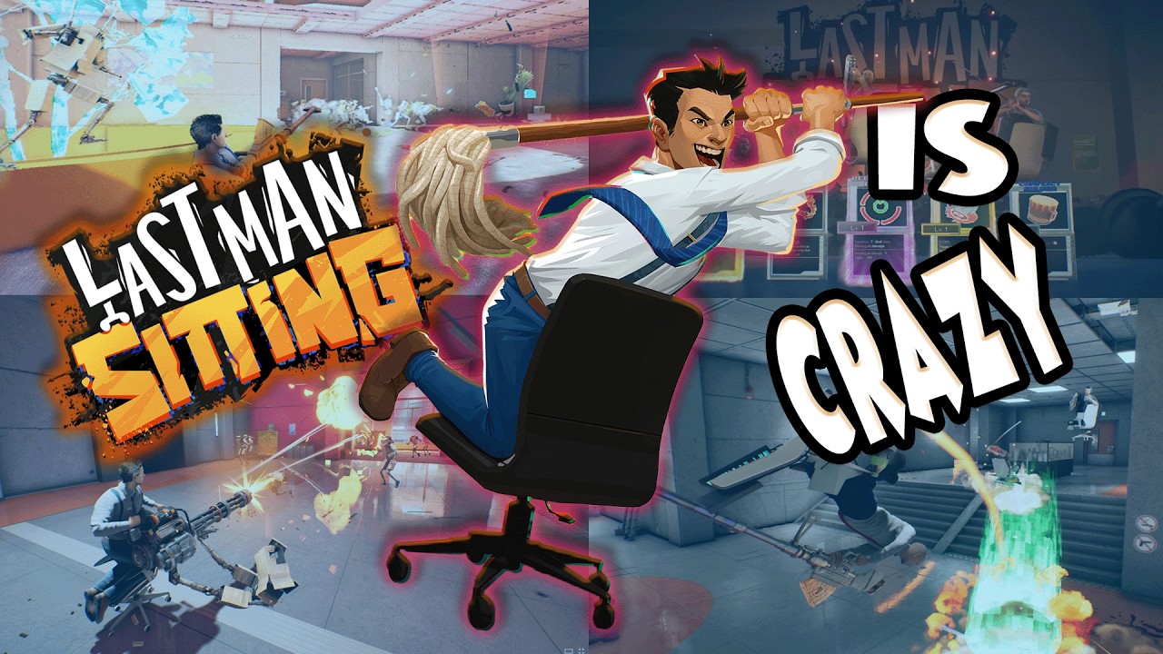 Last Man Sitting &mdash; это БЕЗУМНЫЙ кооперативный экшен-рогалит! | Last Man Sitting