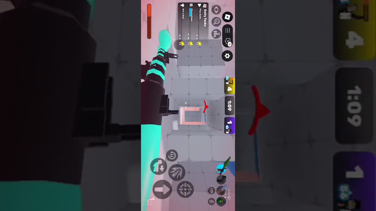 Play with my brother Roblox in rivals