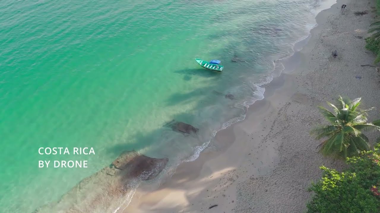 Costa Rica by drone 4k