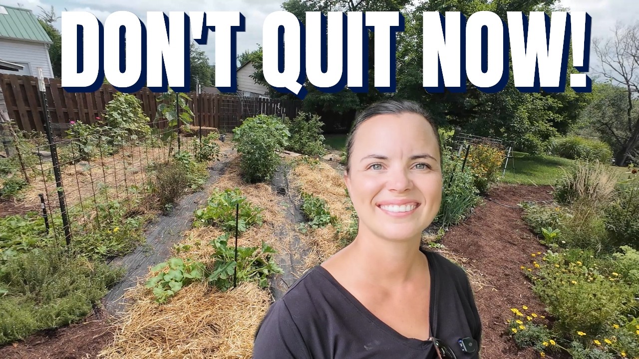 End of the Summer Garden is NEAR! August Maintenance to Keep You Motivated for Fall Gardening!