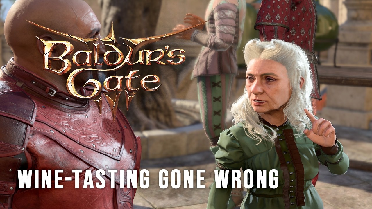 Неудачная дегустация вина // Baldur's Gate 3 [197]