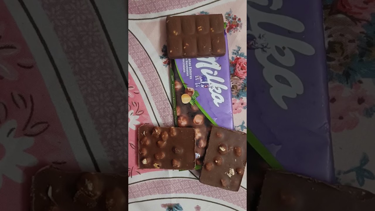 Milka Avellanas Enteras Hele Hazelnoten Nocciolato chocolate 🍫🍫#trending #shortsfeed #viralvideo