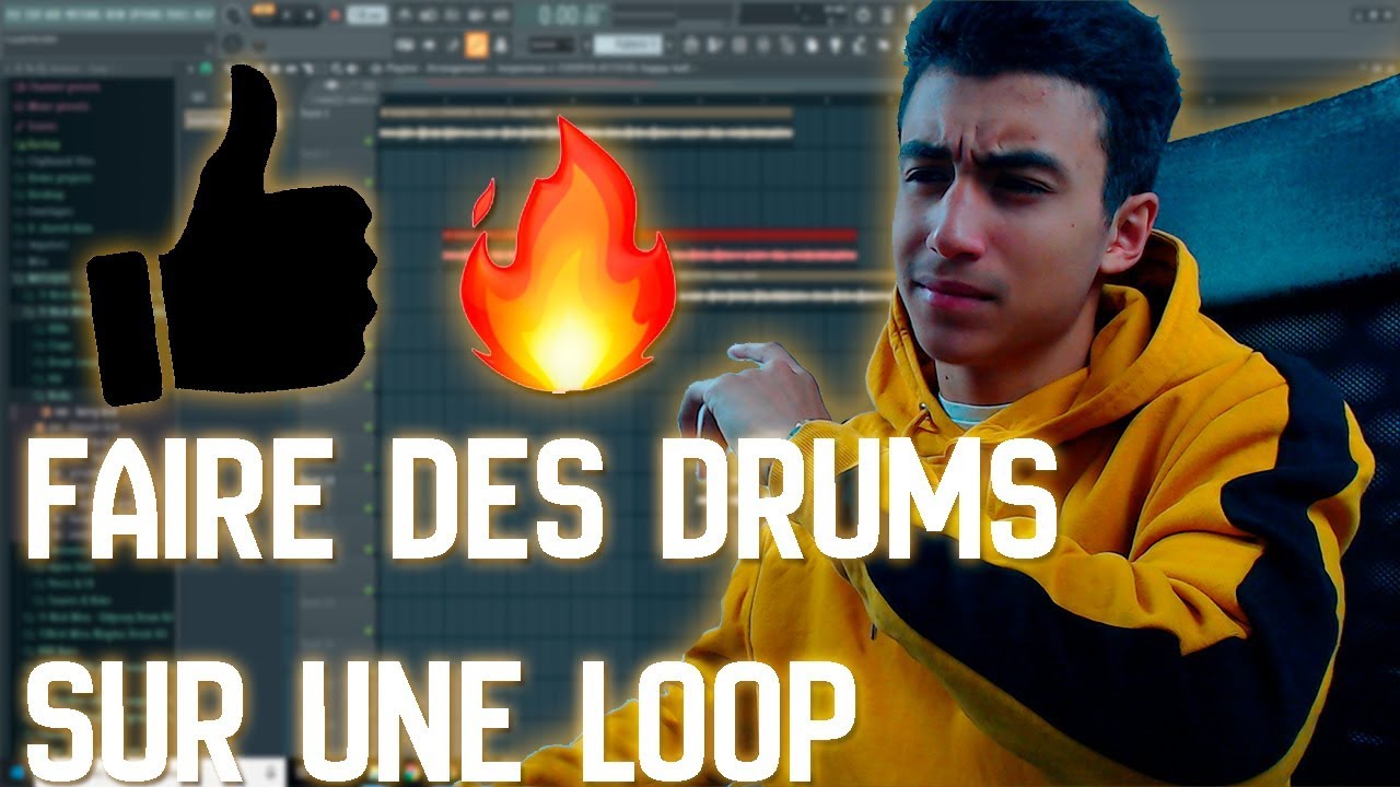 COMMENT FAIRE DES DRUMS A PARTIR D'UNE LOOP SUR FL STUDIO 20 TUTO D&Eacute;BUTANTS