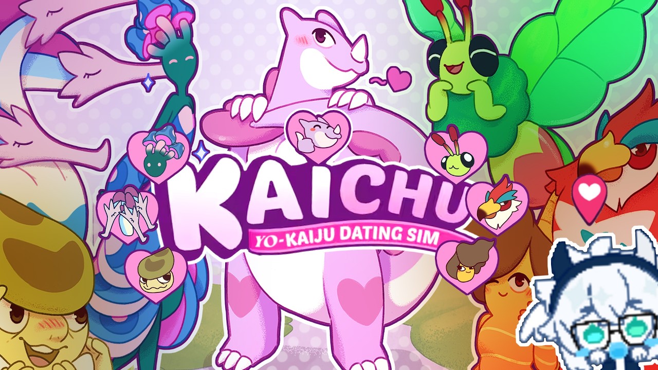 【🕯️WOULD YOU DATE A KAIJU?🕯️】• KAICHU - THE KAIJU DATING SIM • VALENTINE SPECIAL