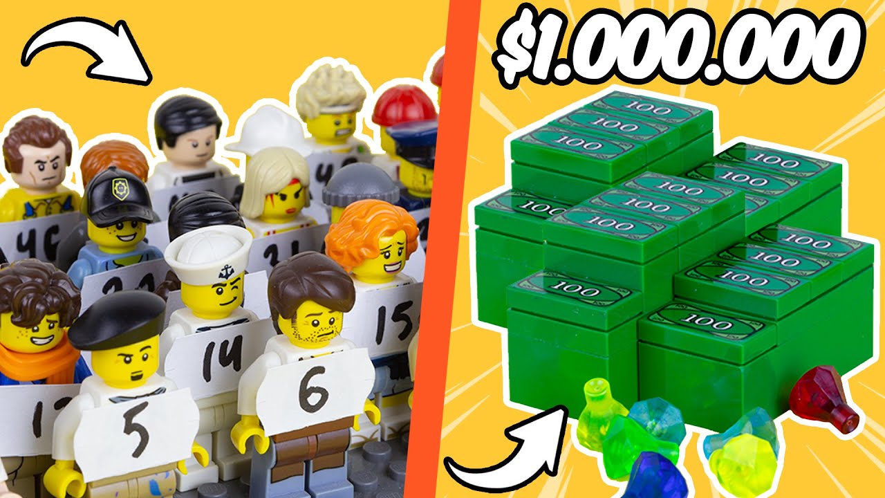 50 Минифигурок LEGO Борются за 1.000.000$