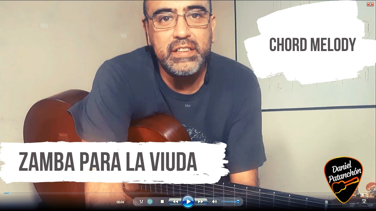 Zamba para la viuda | Chord melody