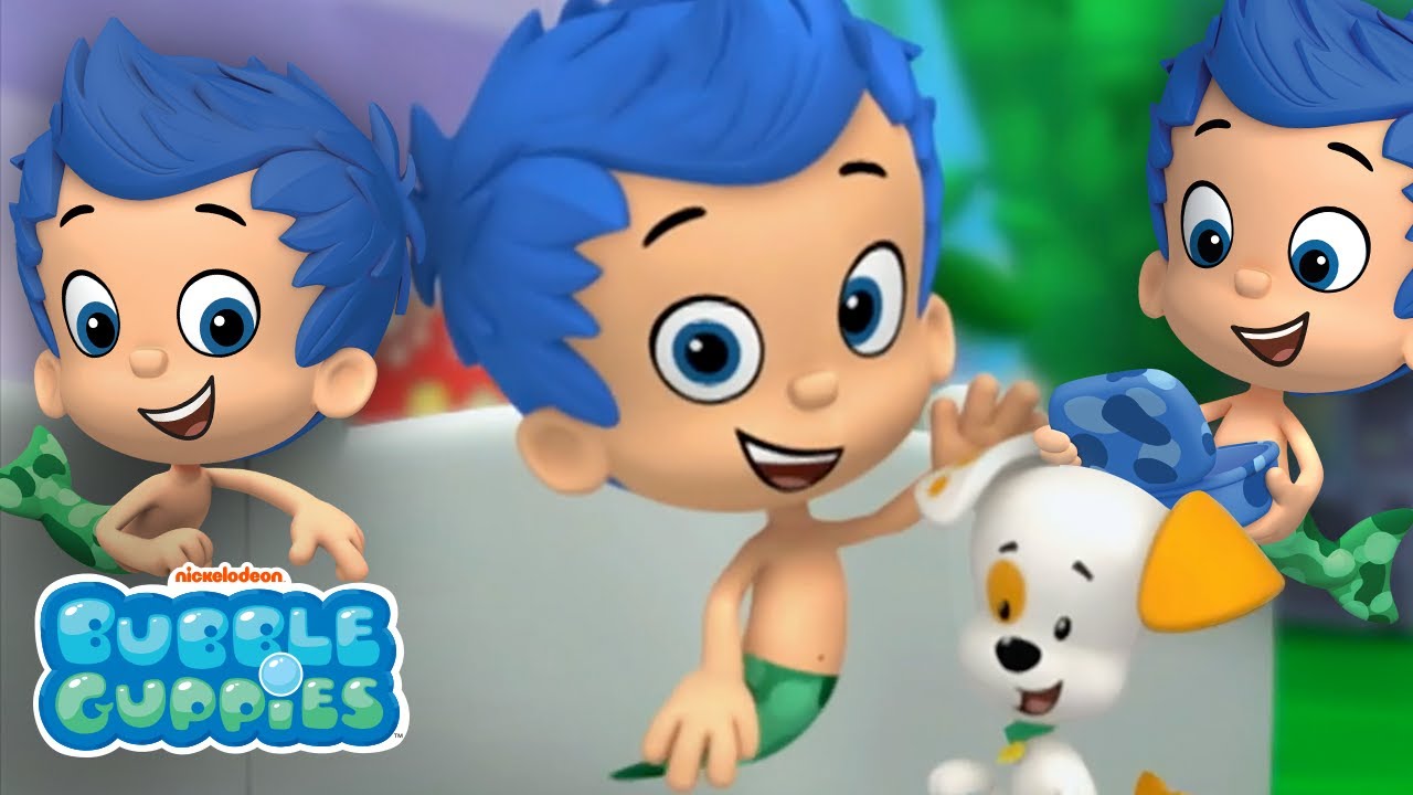 Gil Meets Bubble Puppy For The First Time! 🐶 Full Scene for Kids | Bubble Guppies
