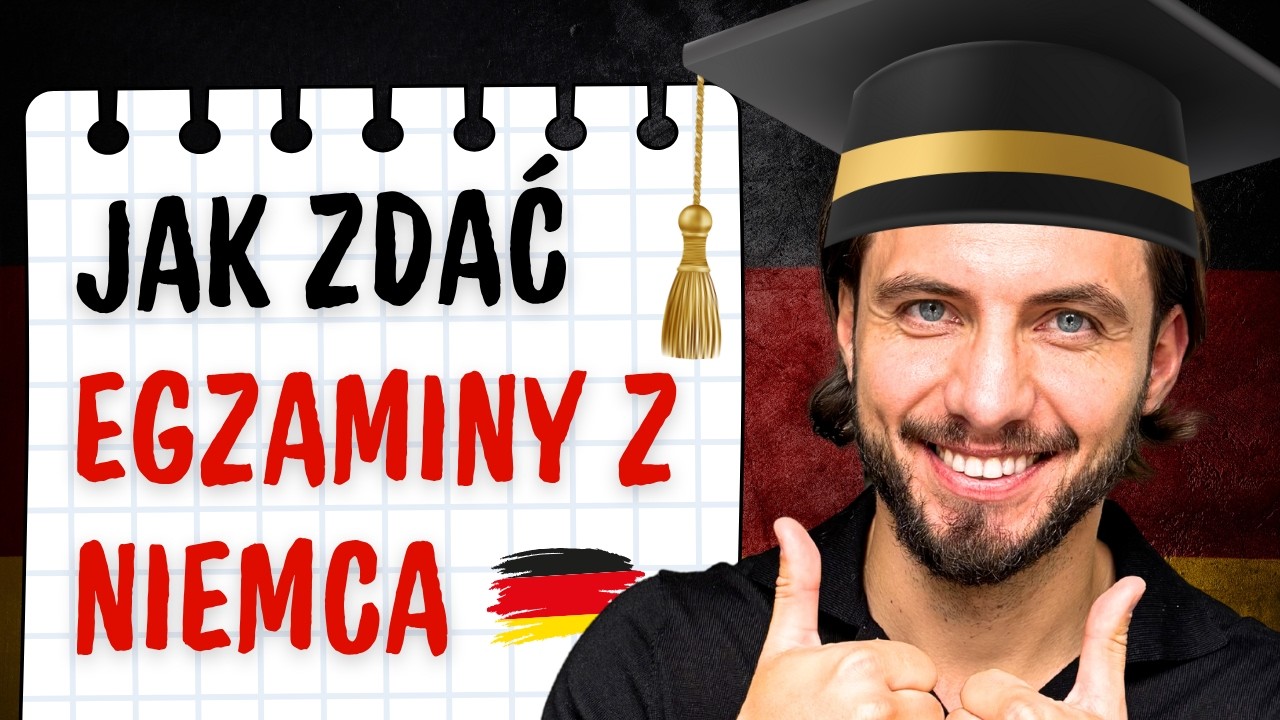 Jak zdać maturę z niemieckiego, egzaminy i certyfikat ŁATWO | odc. 300 #zapytajpoliglote niemiecki