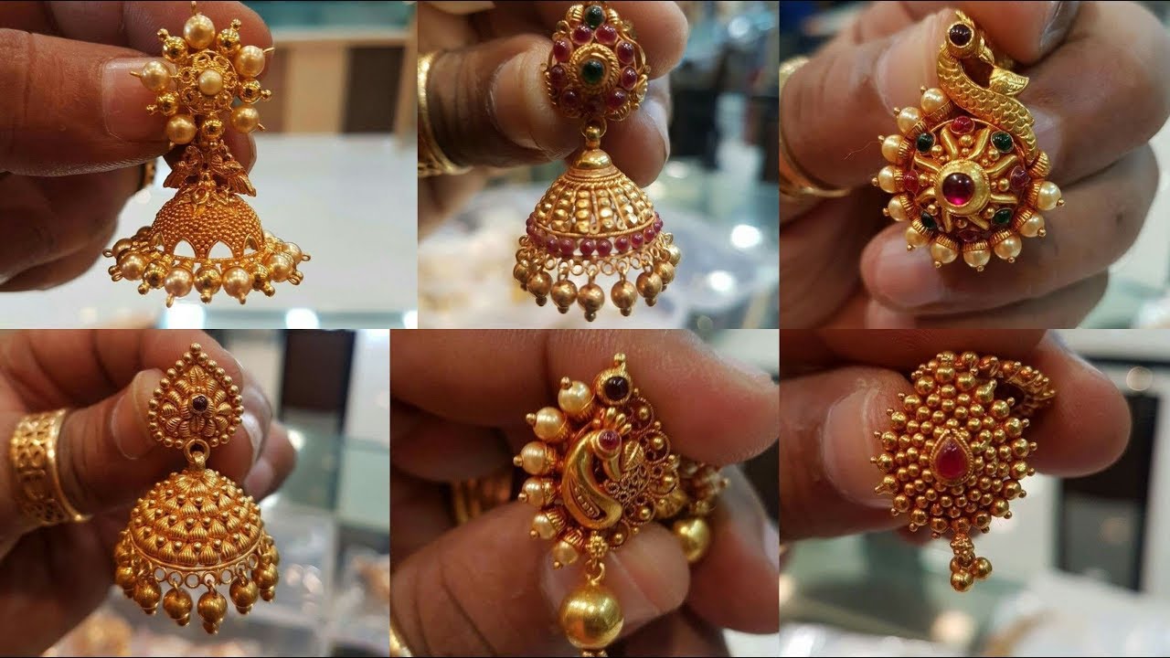 GOLD EARRING DESIGNS
