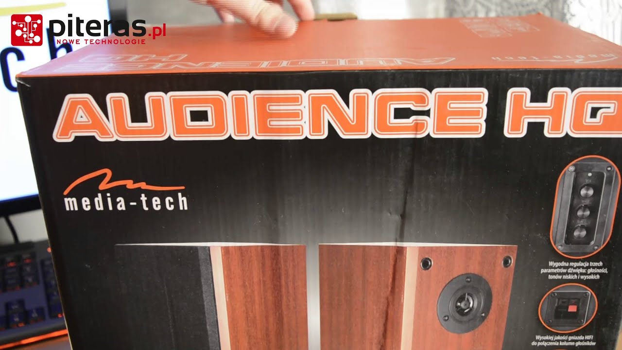 Media-Tech AUDIENCE HQ - MT3143 - Głośniki wysokiej jakości - Rozpakowanie PL