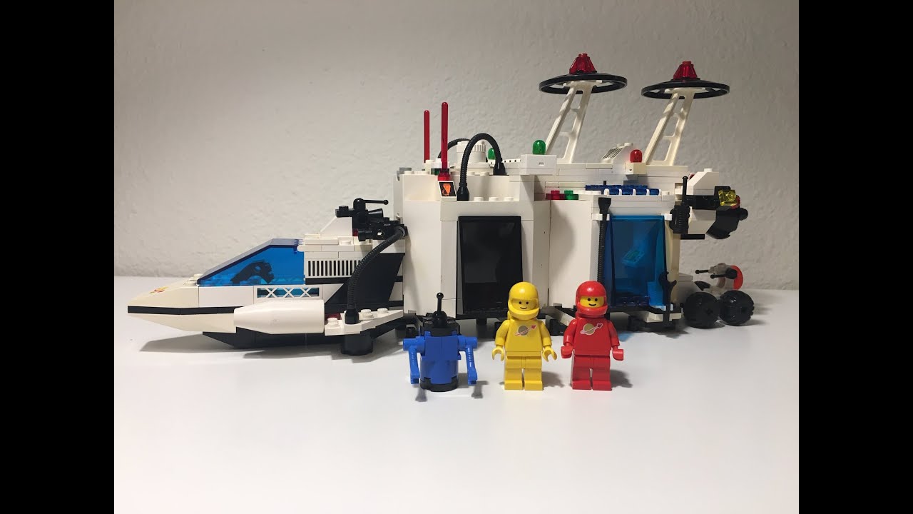LEGO Space: Sonar Transmitting Cruiser Set Review! 6783
