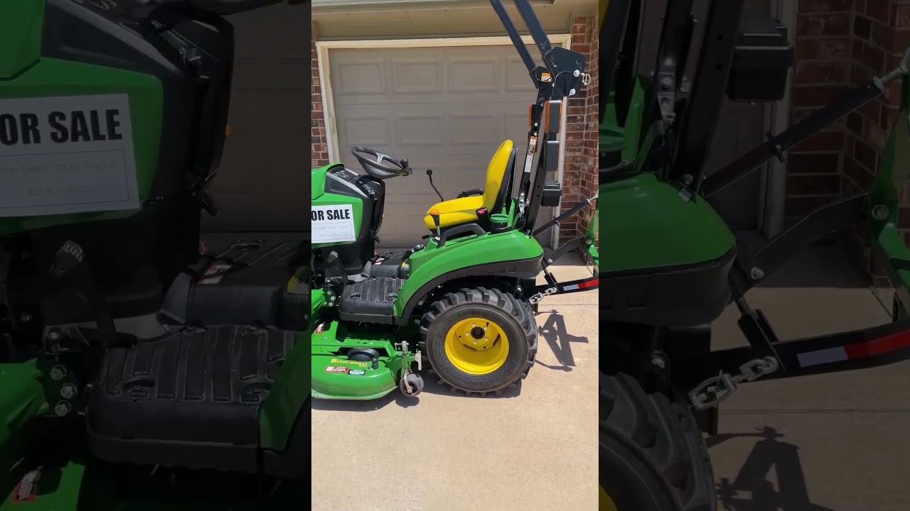 Selling John Deere 1023E Tractor
