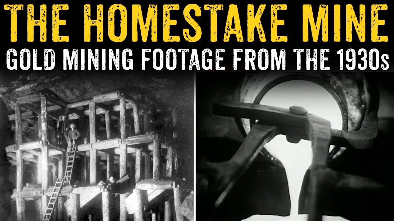 1930s Gold Mining - The Homestake Mine