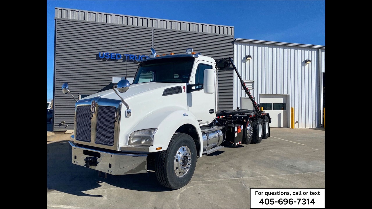 FOR SALE: 2019 Kenworth T880 Roll Off Stock #:B2948P #kenworth  #rolloff #refuse