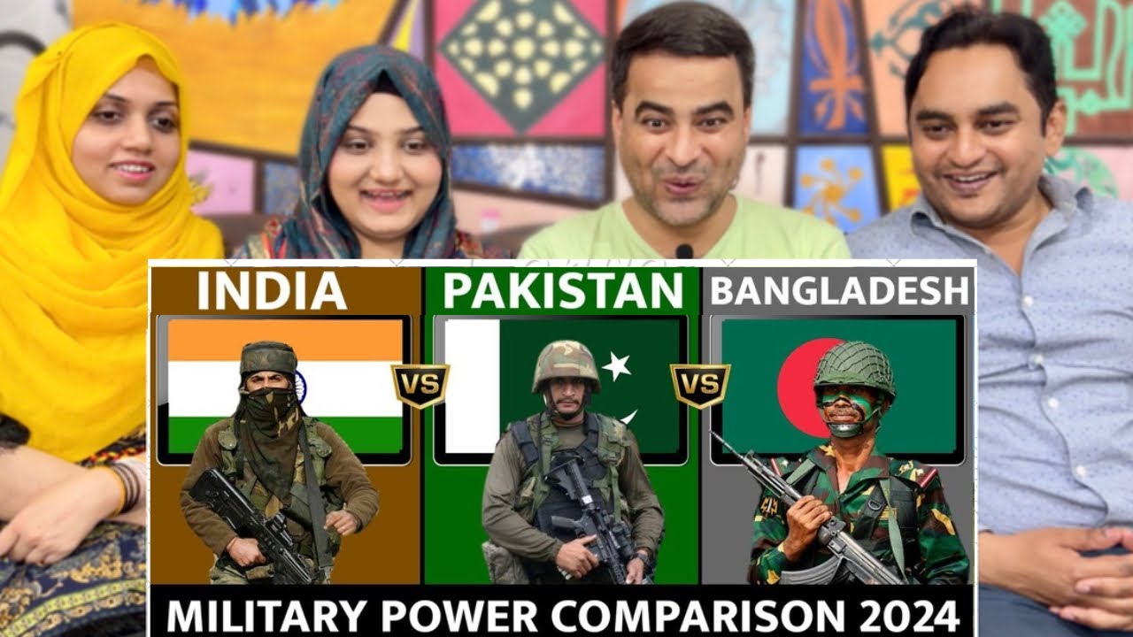India Vs Pakistan Vs Bangladesh - Military Power Comparison 2024 | Countries Comparison | Reaction!!