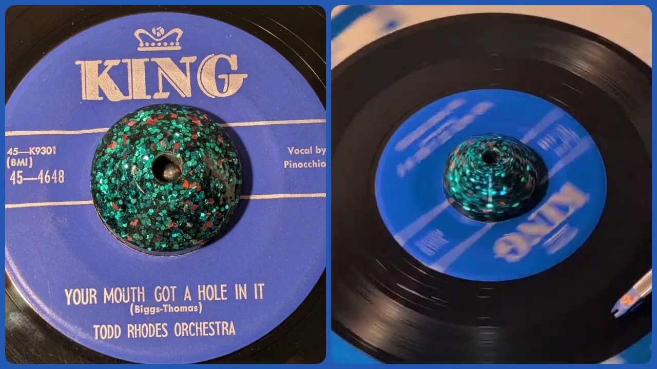 TODD RHODES ORCHESTRA Your Mouth Got A Hole In It