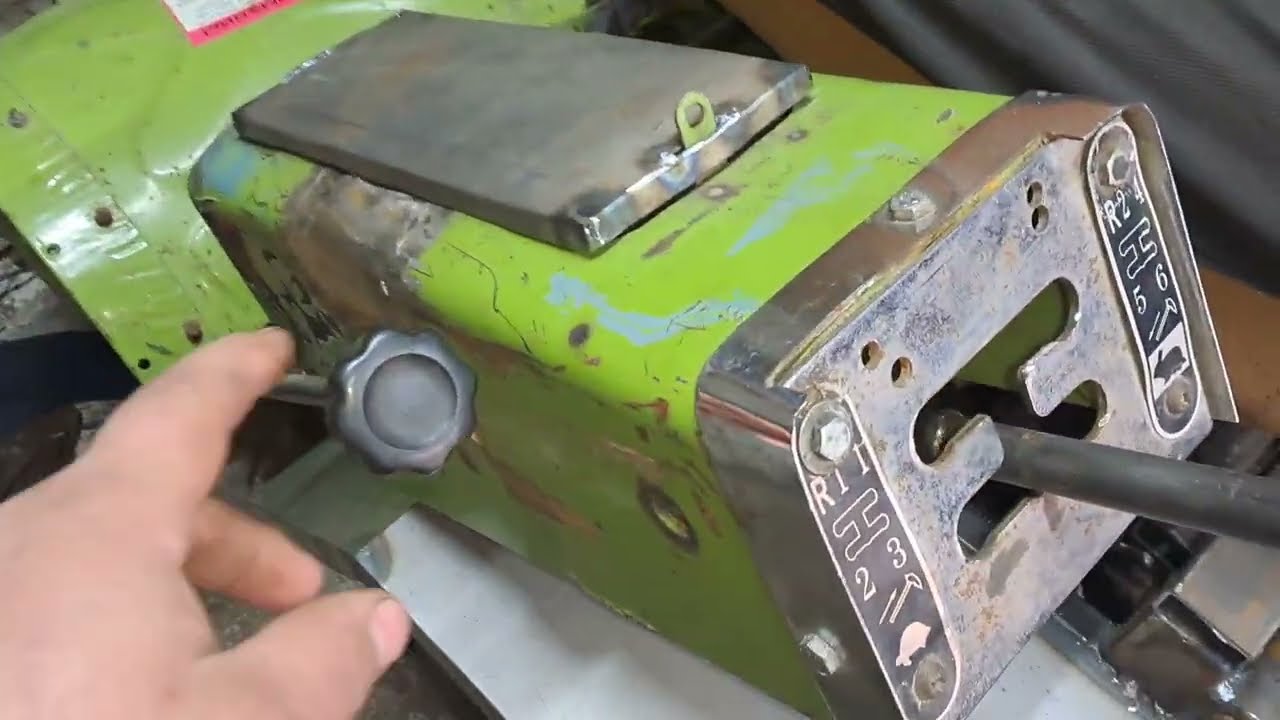 Плаваюча коробка передач.  Новий  підйомний механізм.      з Мотоблока  в Мототрактор .