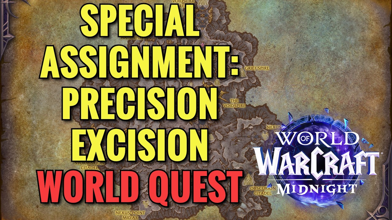 Special Assignment: Precision Excision World Quest (WoW Midnight)
