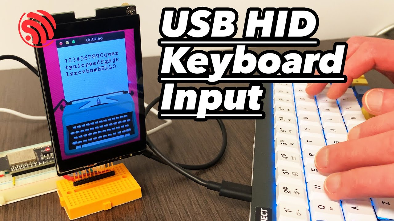 Давайте используем USB-клавиатуру и мышь на ESP32-S2/S3!