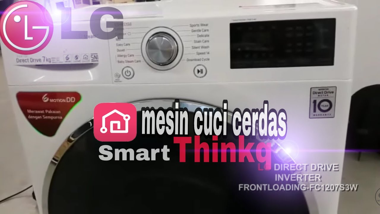 #LG #washing machine REVIEW MESIN CUCI LG 1 TABUNG FRONTLOADING INVERTER 