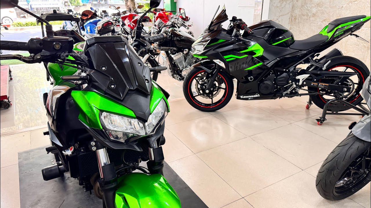 Z650 & Ninja 400 xe cực đẹp giá hợp lý