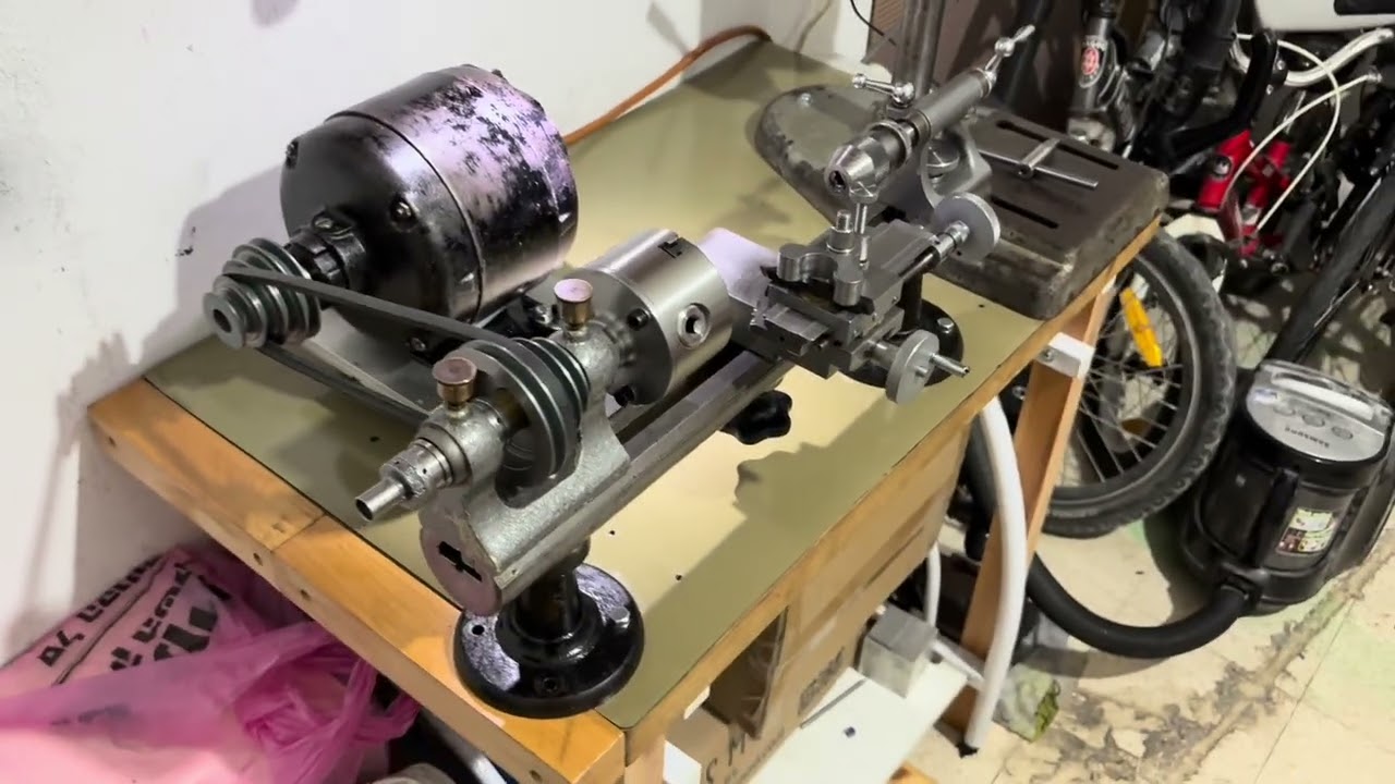 Small upgrades to an old lathe (watchmaker’s lathe) lorch model ll