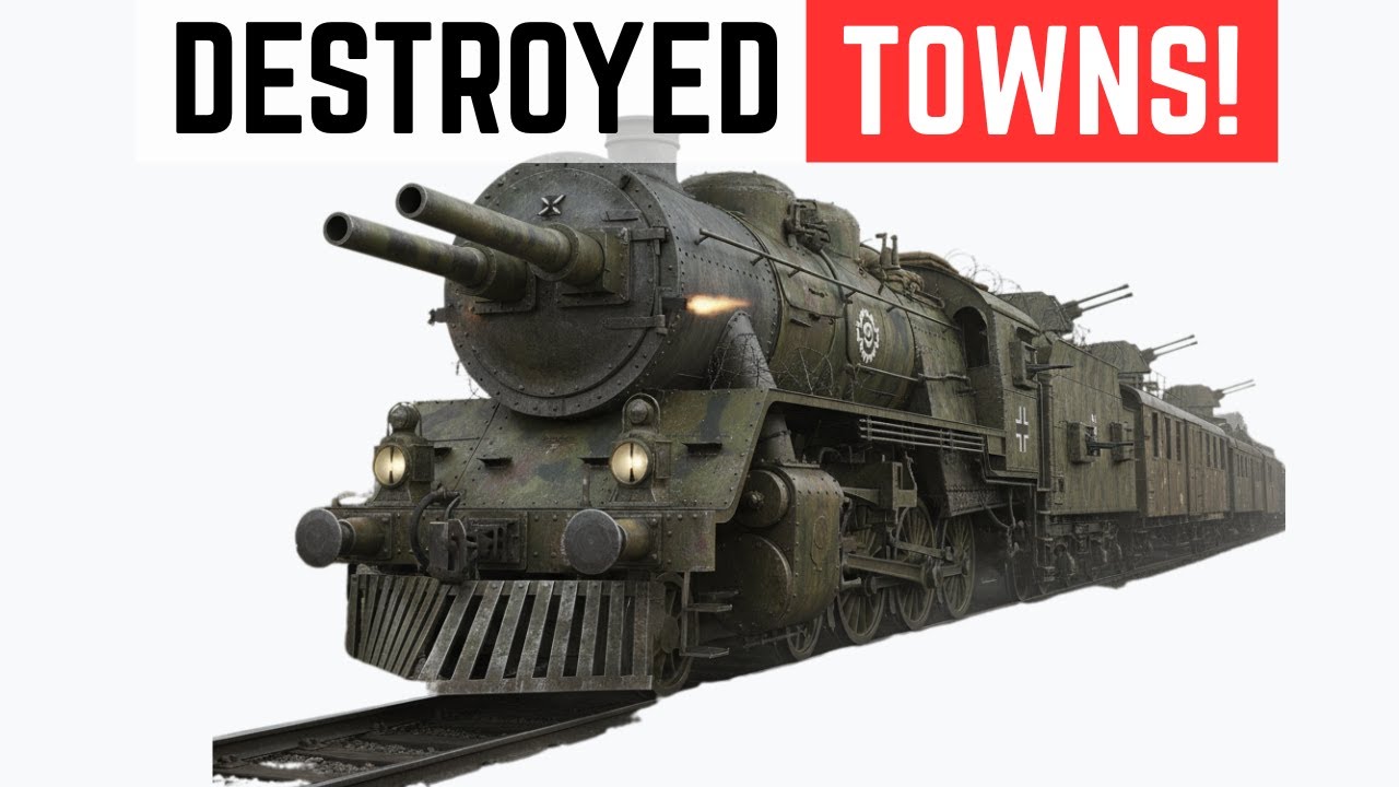 The INSANE Armored Trains That DESTROYED Tanks