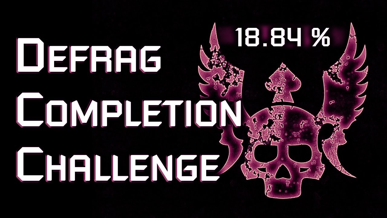 Defrag Completion Challenge pt. 48 (Biotrix maps, and WarCup 525 review)